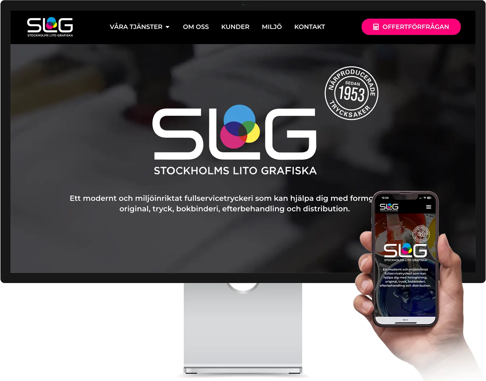 Slg webbplats